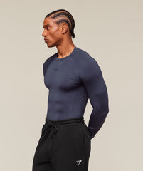 Element Baselayer Long Sleeve T-Shirt Heavy Blue