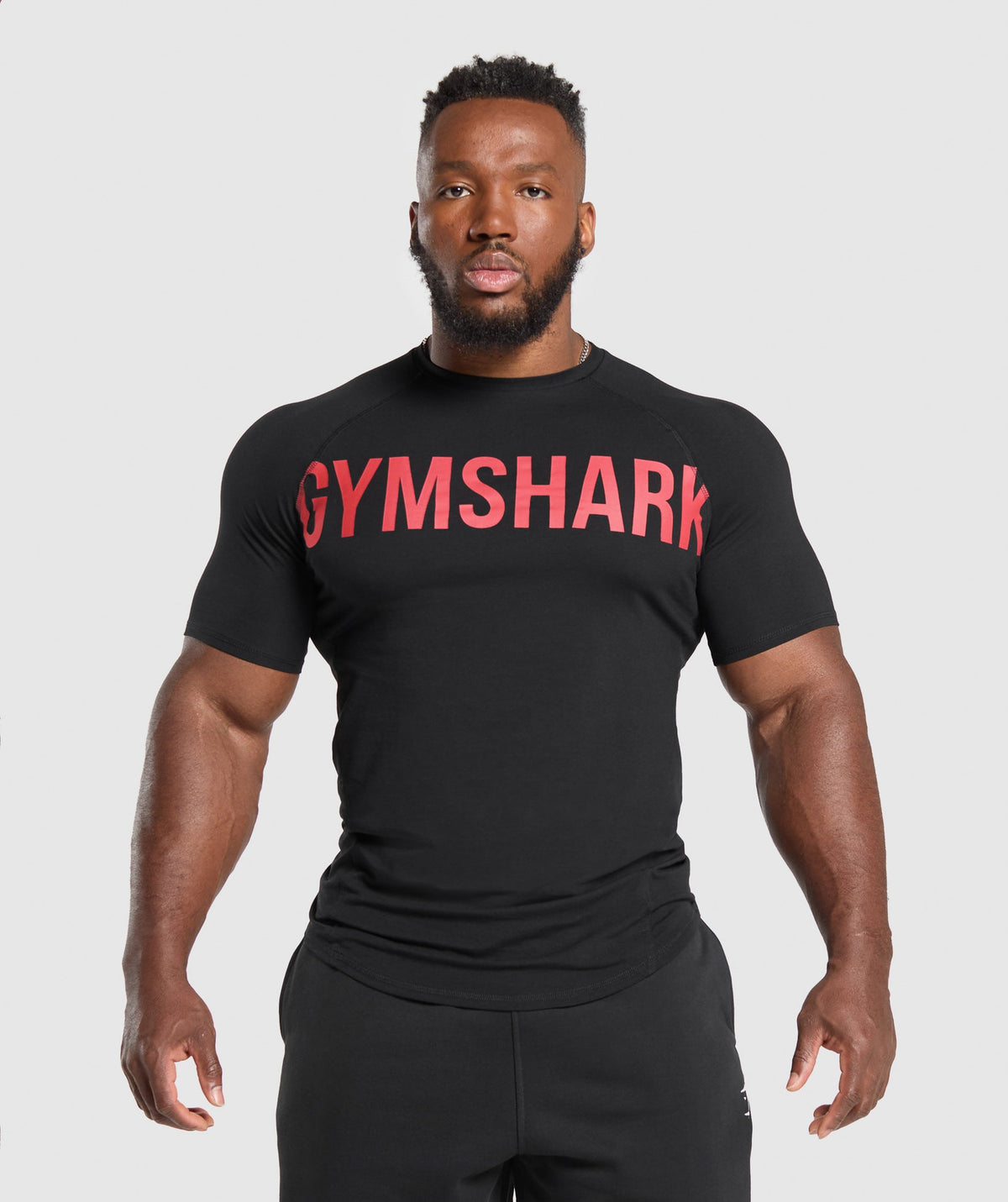 Prime T-Shirt Black/Vivid Red