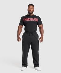 Prime T-Shirt Black/Vivid Red