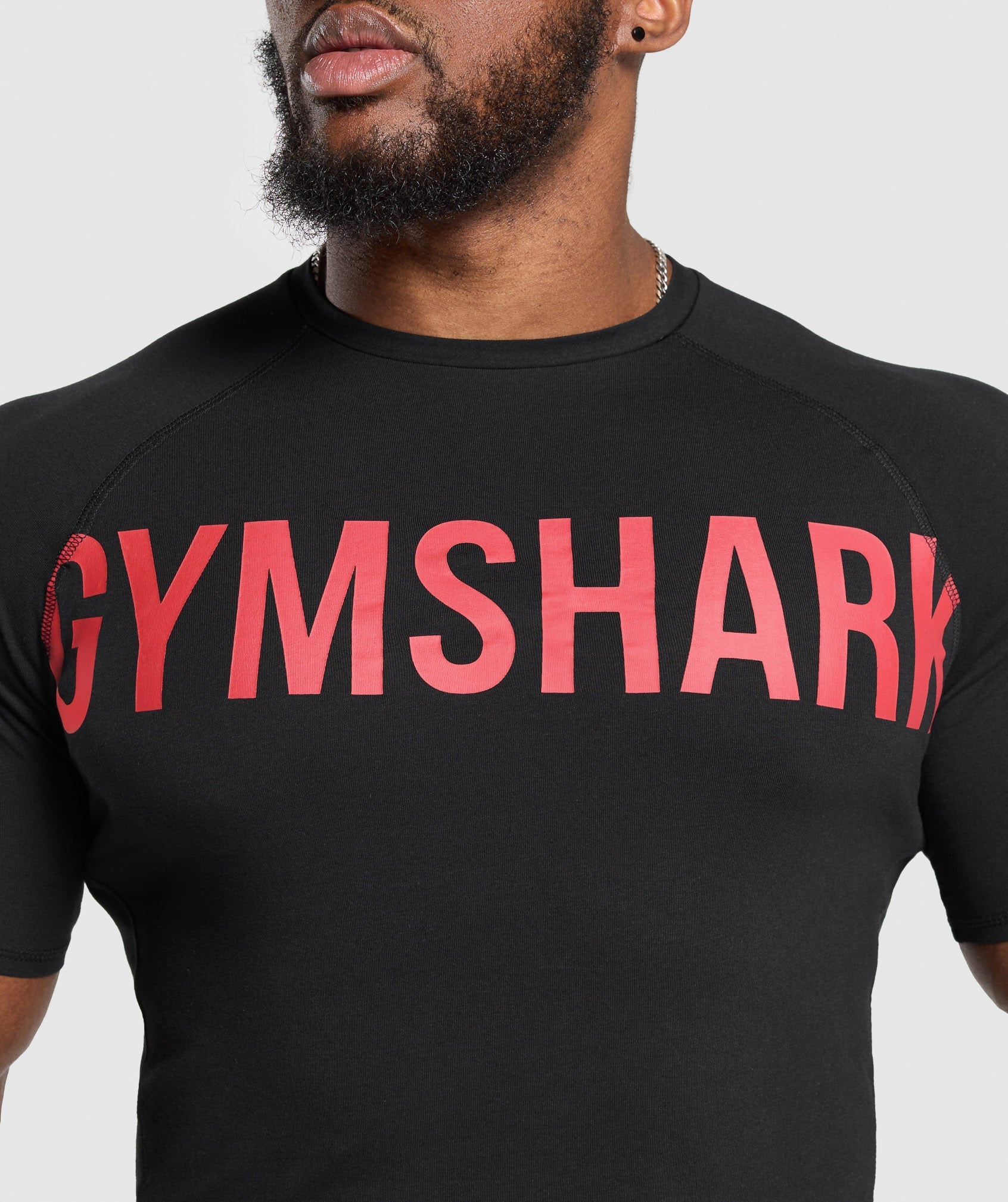 Prime T-Shirt Black/Vivid Red
