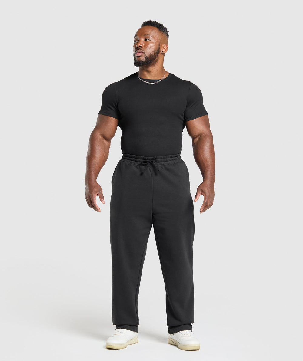 Ribbed T-Shirt Black