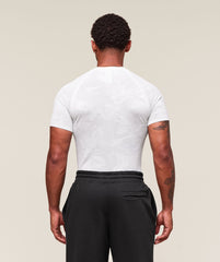 Geo Seamless T-Shirt White/Light Grey