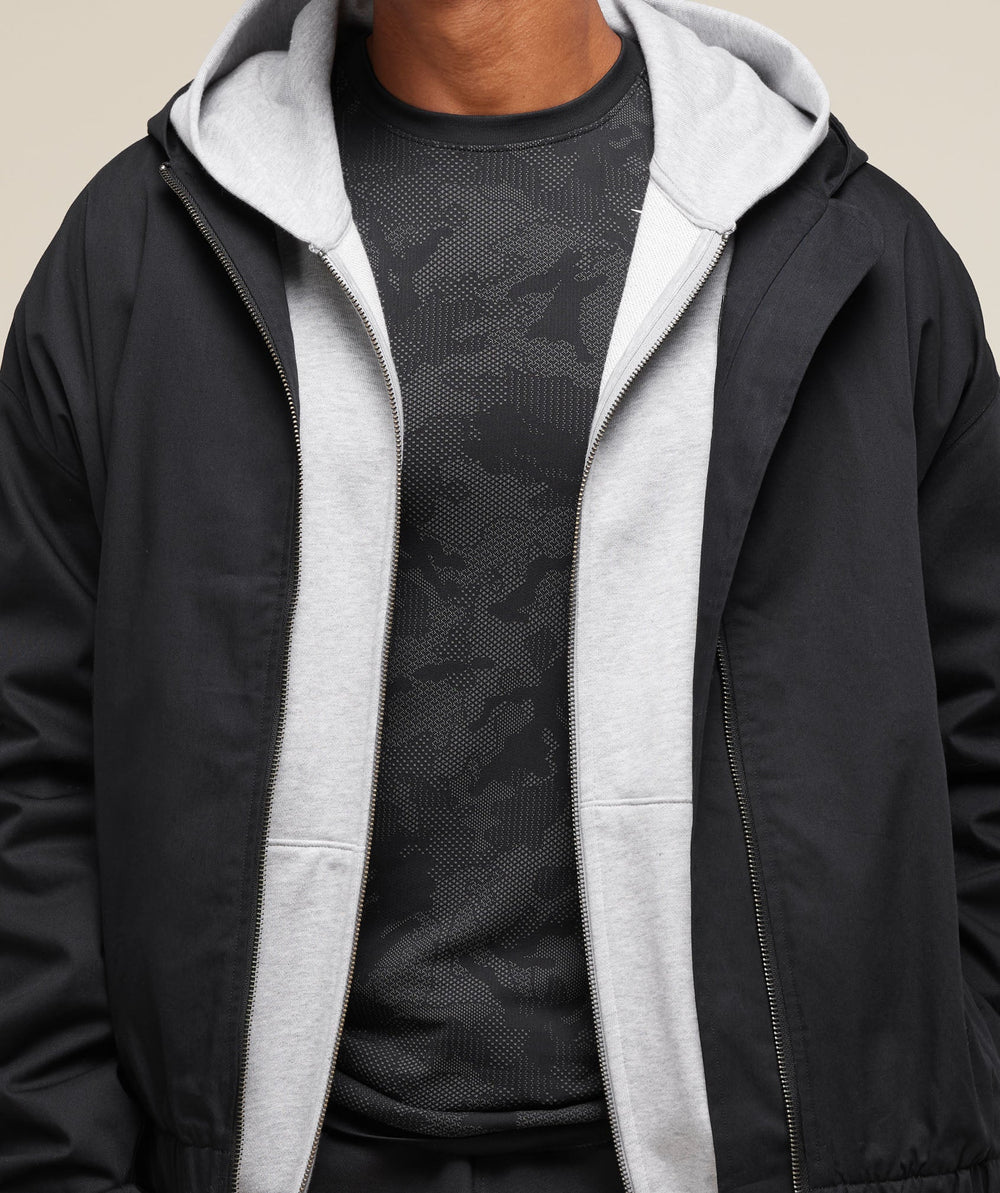 Geo Seamless T-Shirt Black/Charcoal Grey
