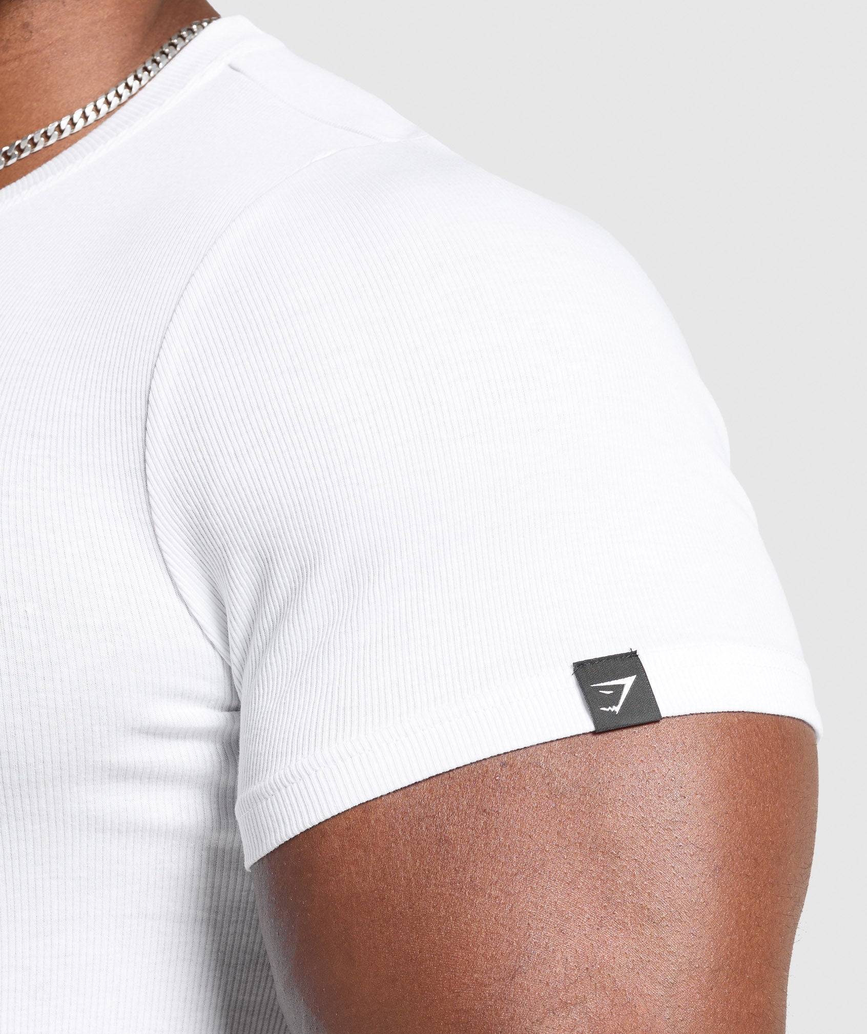 Ribbed T-Shirt White