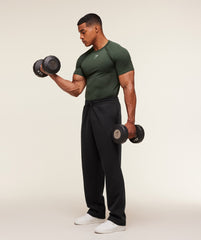 Shadow Seamless T Shirt Trail Green