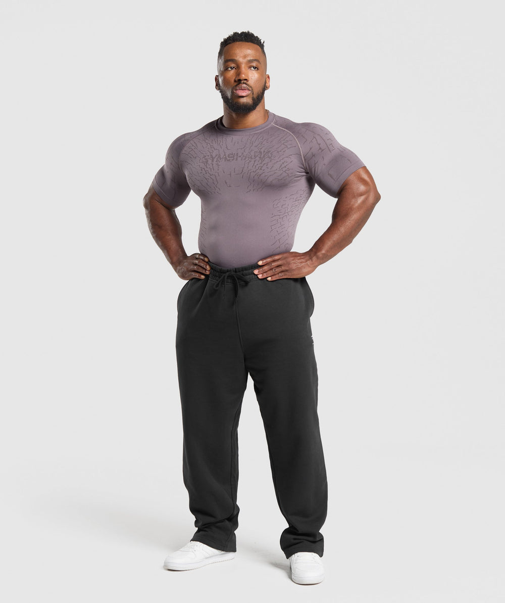 Tectonic Seamless T Shirt Brushed Purple/Greyed Purple
