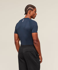 Geo Seamless T-Shirt Navy/Heavy Blue