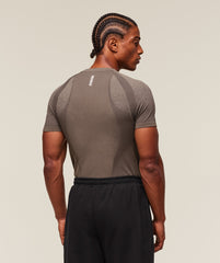 Shadow Seamless T Shirt Camo Brown