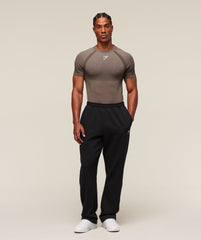 Shadow Seamless T Shirt Camo Brown