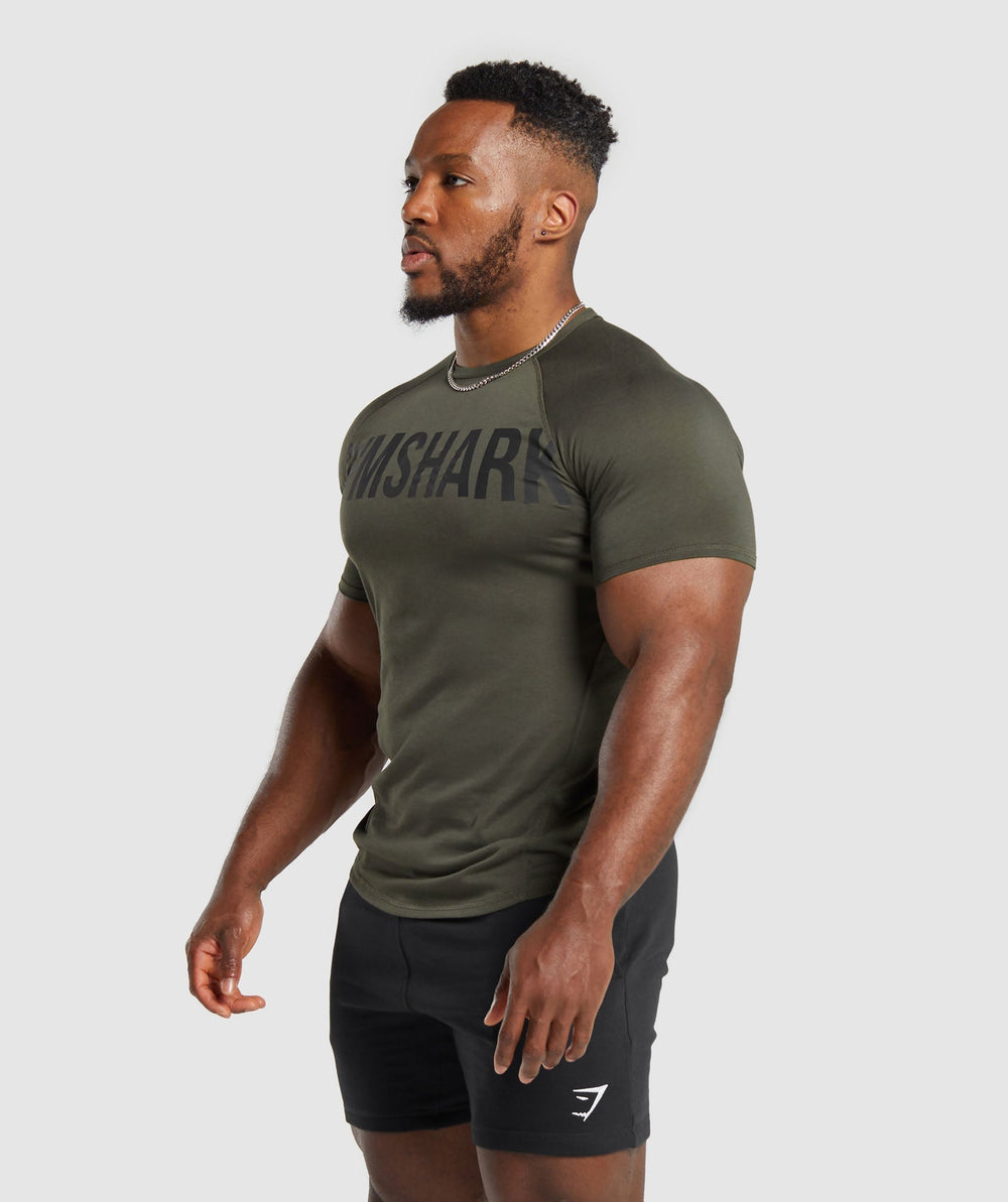 Impact Muscle T-Shirt Strength Green
