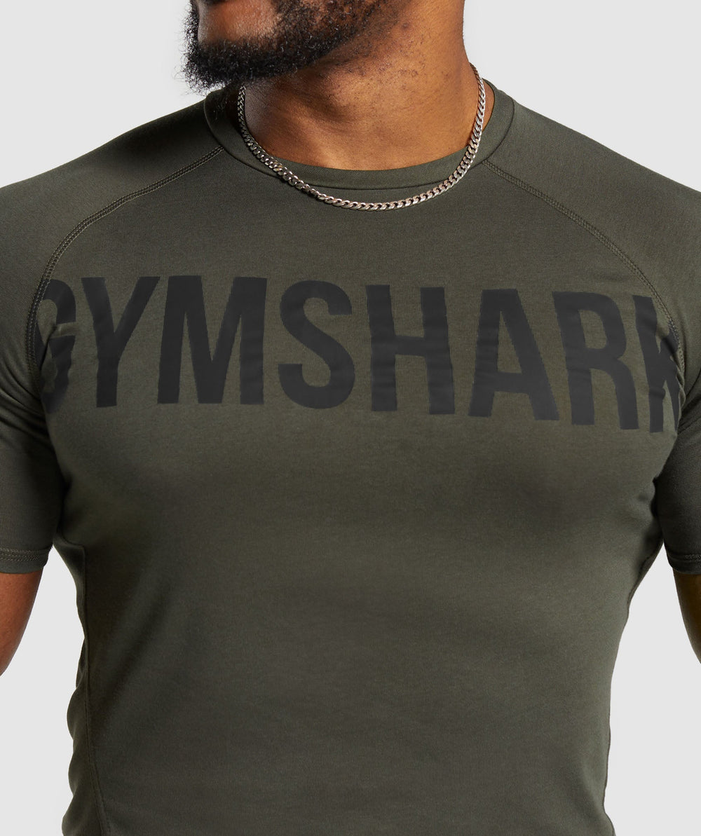 Impact Muscle T-Shirt Strength Green