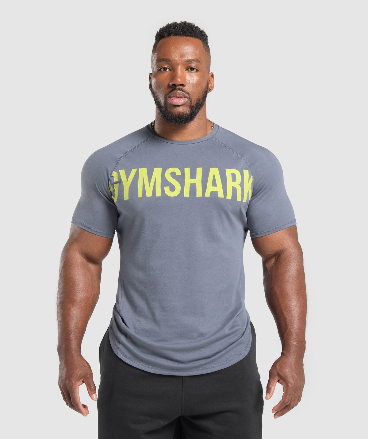 Impact T-Shirt Iron Blue