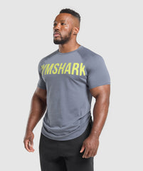 Impact T-Shirt Iron Blue