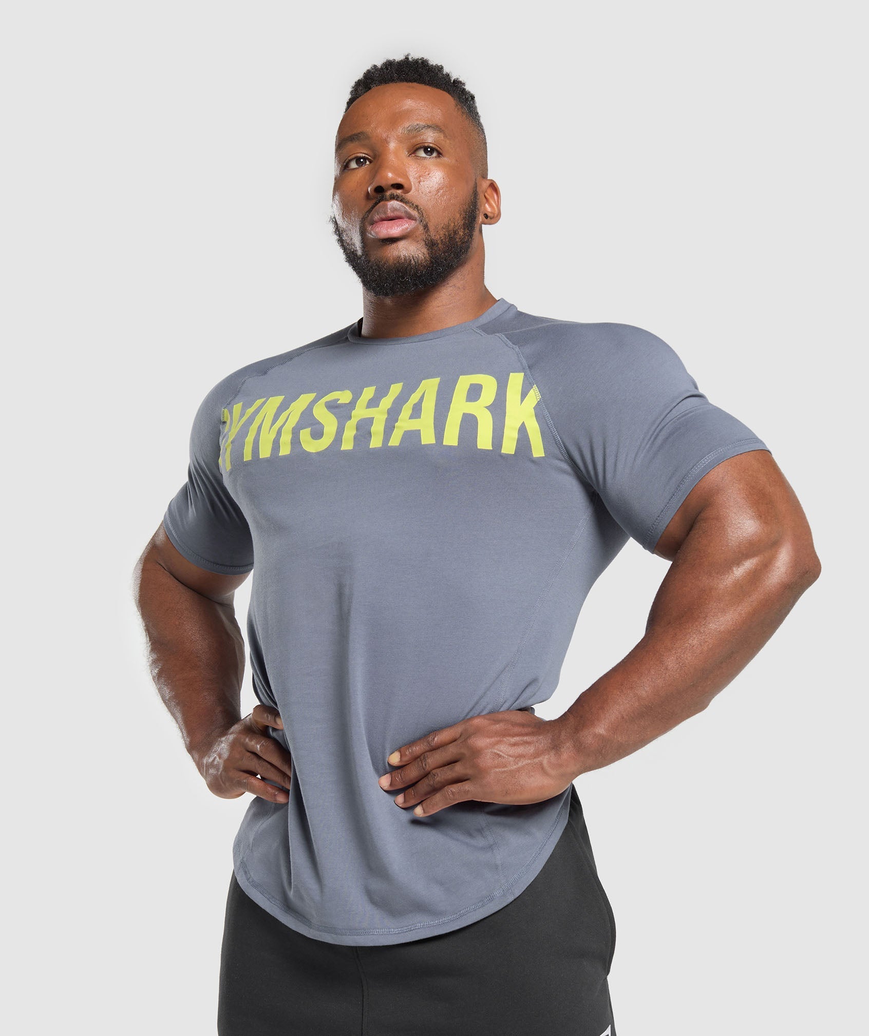 Impact T-Shirt Iron Blue