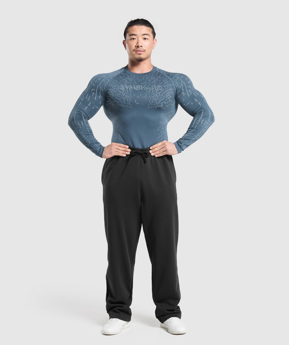 Tectonic Long Sleeve T-Shirt Cargo Blue/Cool Blue