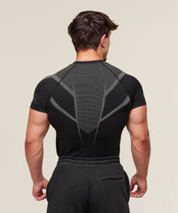 Onyx 5.0 Seamless T-Shirt Black/Light Grey