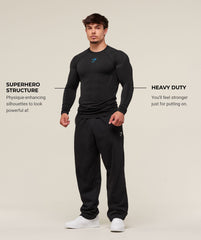 Onyx 5.0 Seamless Long Sleeve T-Shirt Black/Onyx Grey