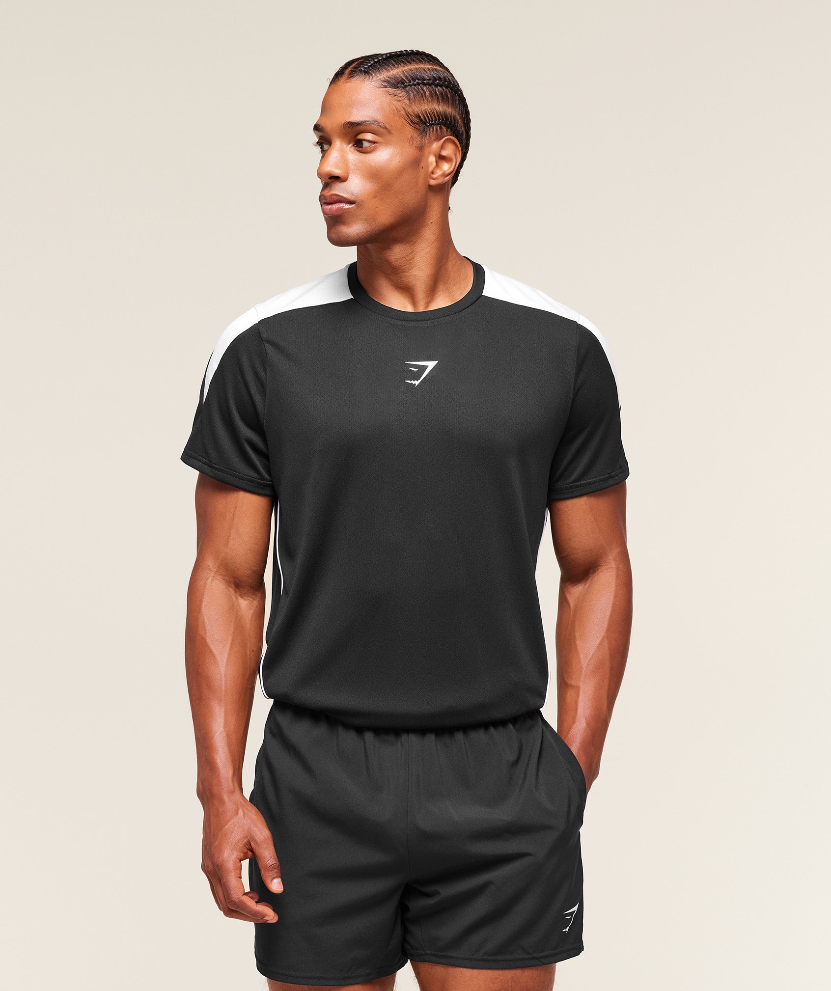Arrival Block T-Shirt Black