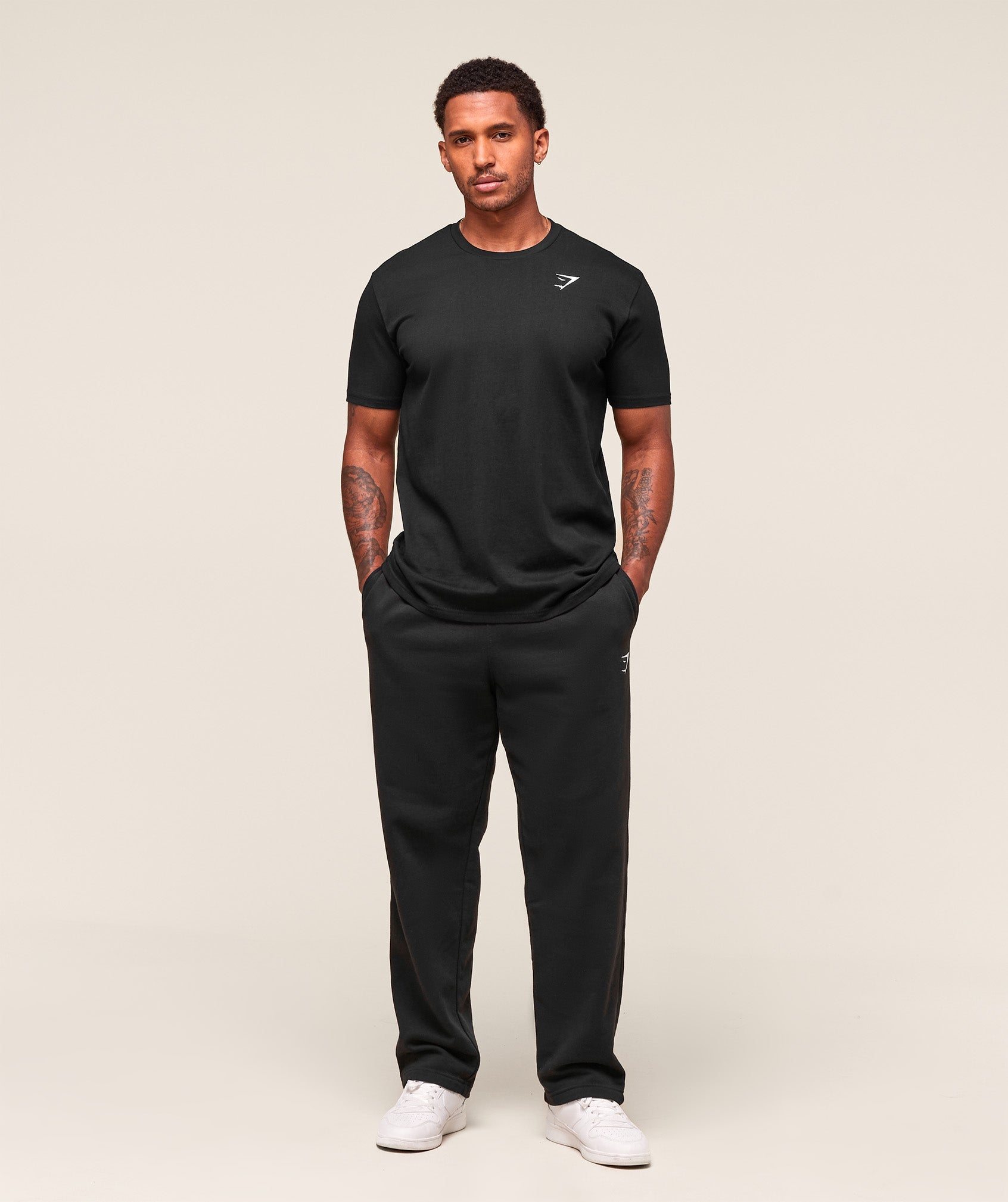 Crest T-Shirt Black