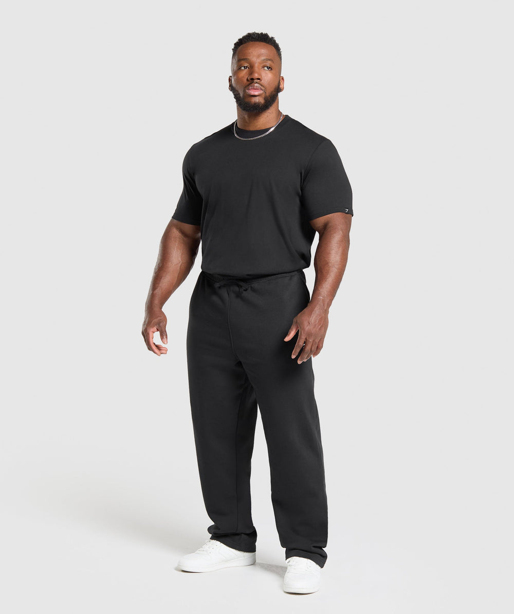 T-Shirt 2 Pack Black/Light Grey Marl