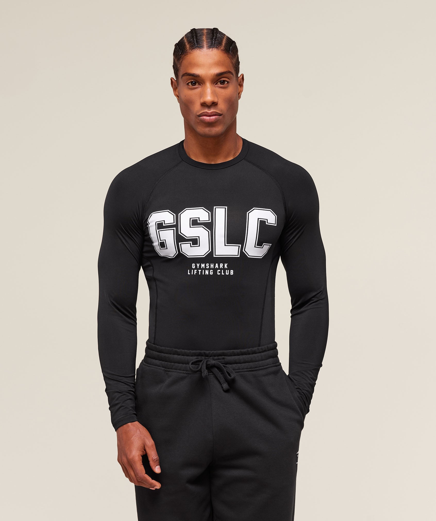 GSLC Baselayer Long Sleeve T-Shirt Black