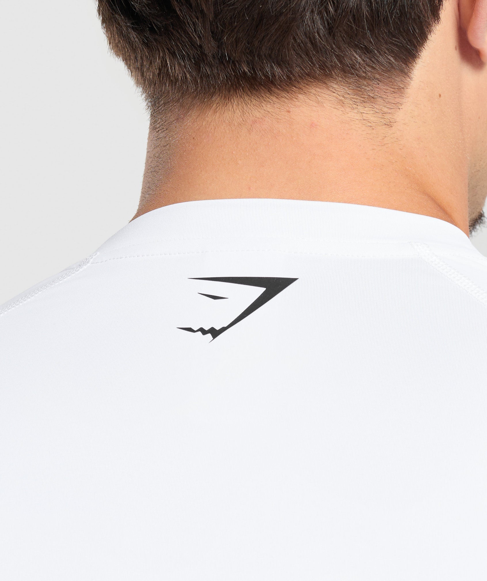 Graphic Baselayer Long Sleeve T-Shirt White