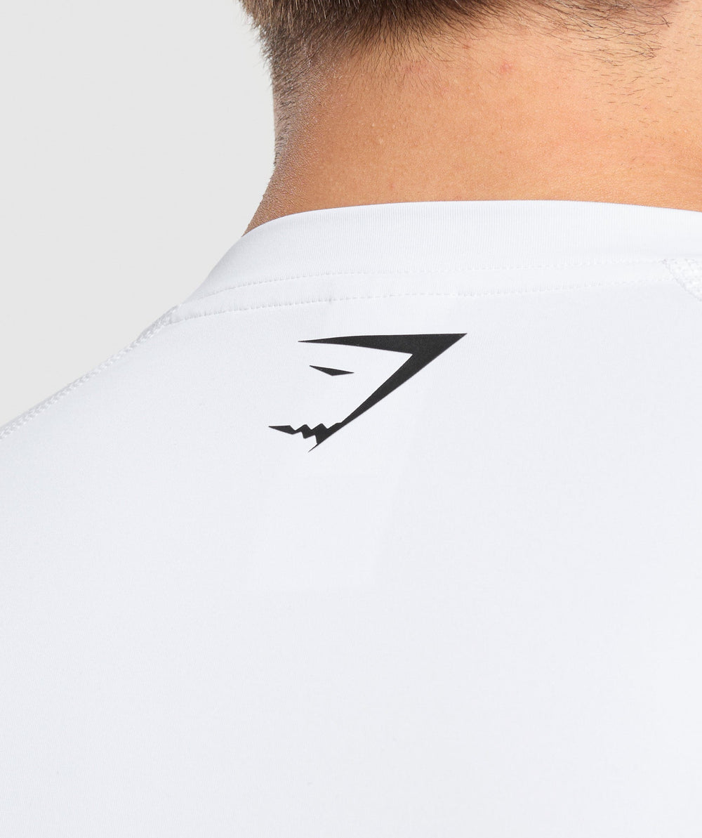 Graphic Baselayer T-Shirt White