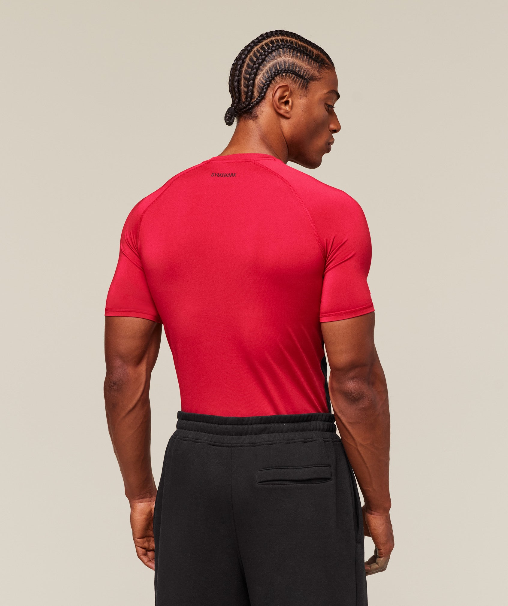 Element Baselayer T-Shirt Carmine Red/Black