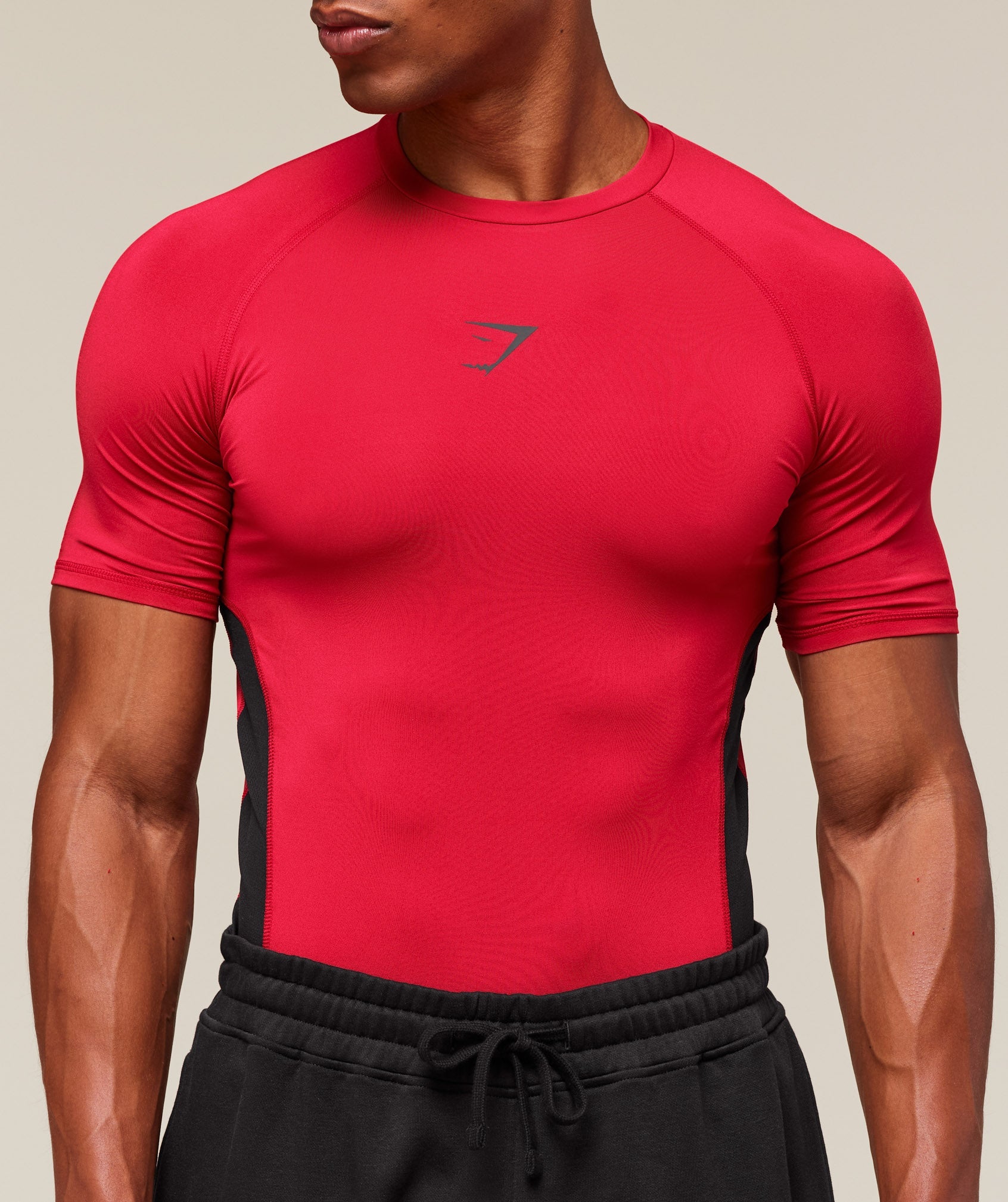 Element Baselayer T-Shirt Carmine Red/Black