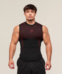 Onyx 5.0 Tank Black/Carmine Red
