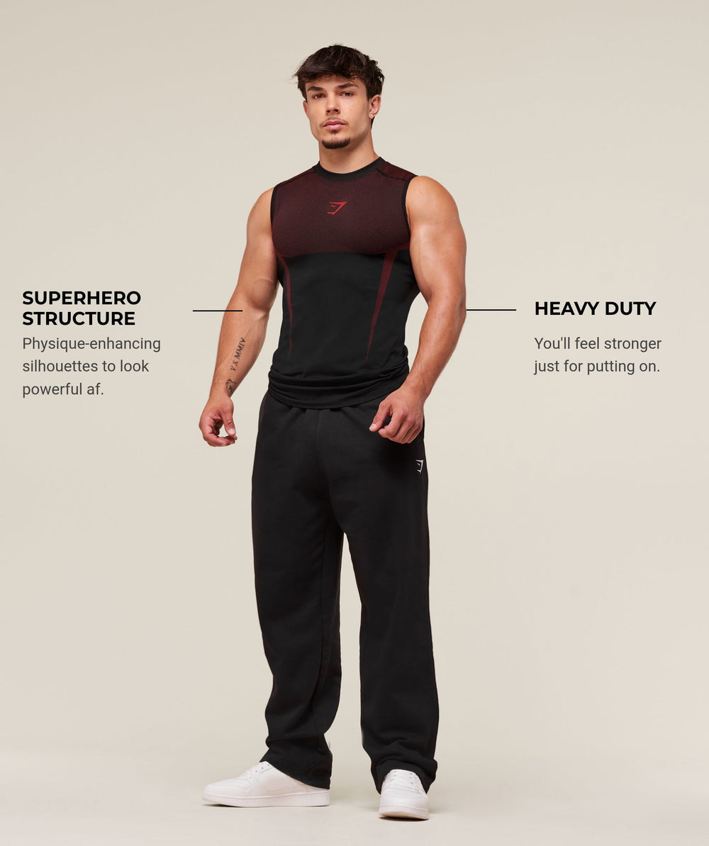 Onyx 5.0 Tank Black/Carmine Red