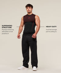 Onyx 5.0 Tank Black/Carmine Red