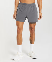 Arrival 5" Shorts Silhouette Grey