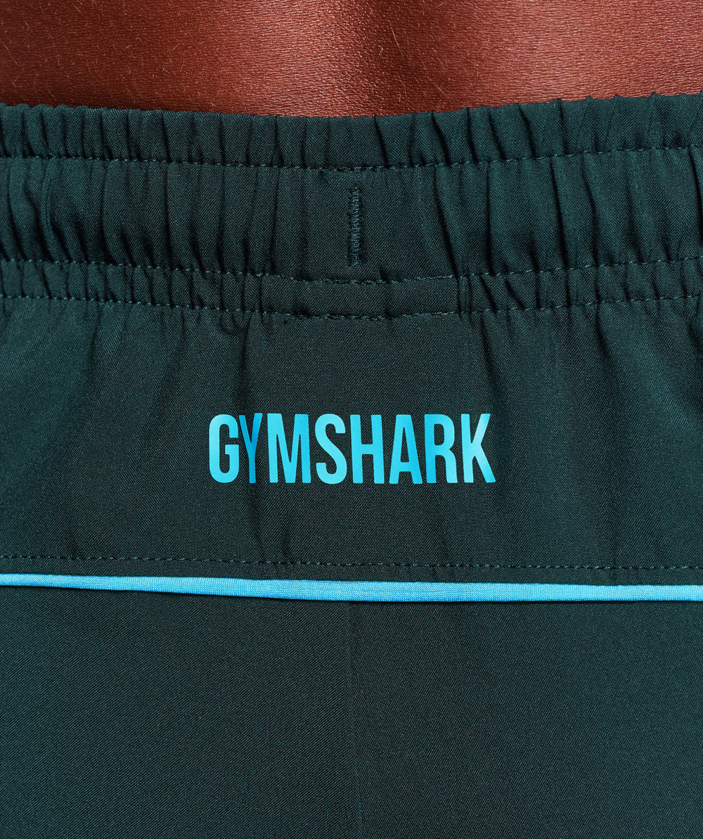 Arrival Block 6" Shorts Deep Petrol Blue