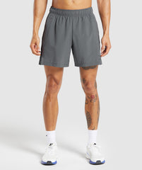 Sport  7" Shorts Dark Grey/Black