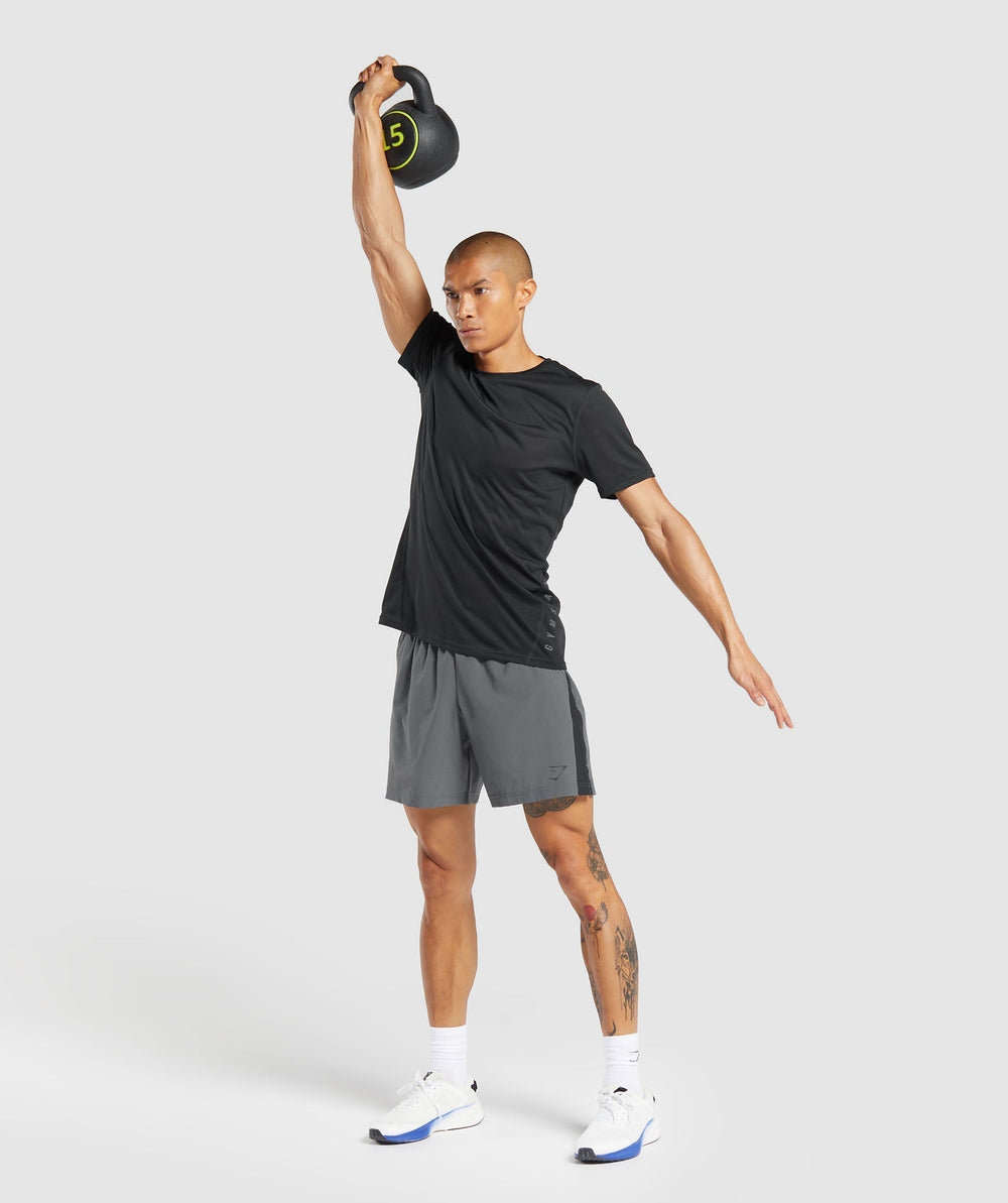 Sport  7" Shorts Dark Grey/Black