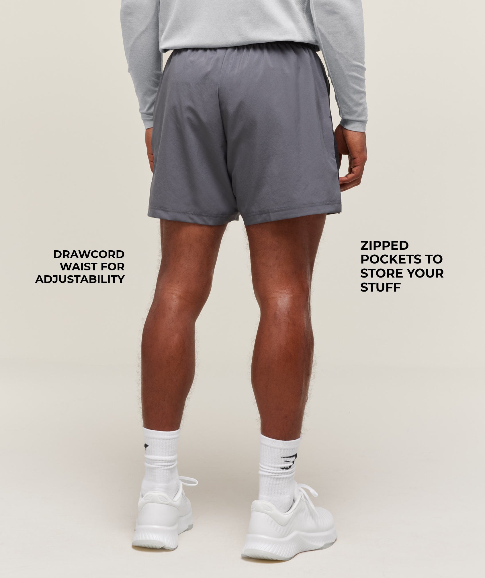 Sport  5" Shorts Dark Grey/Black