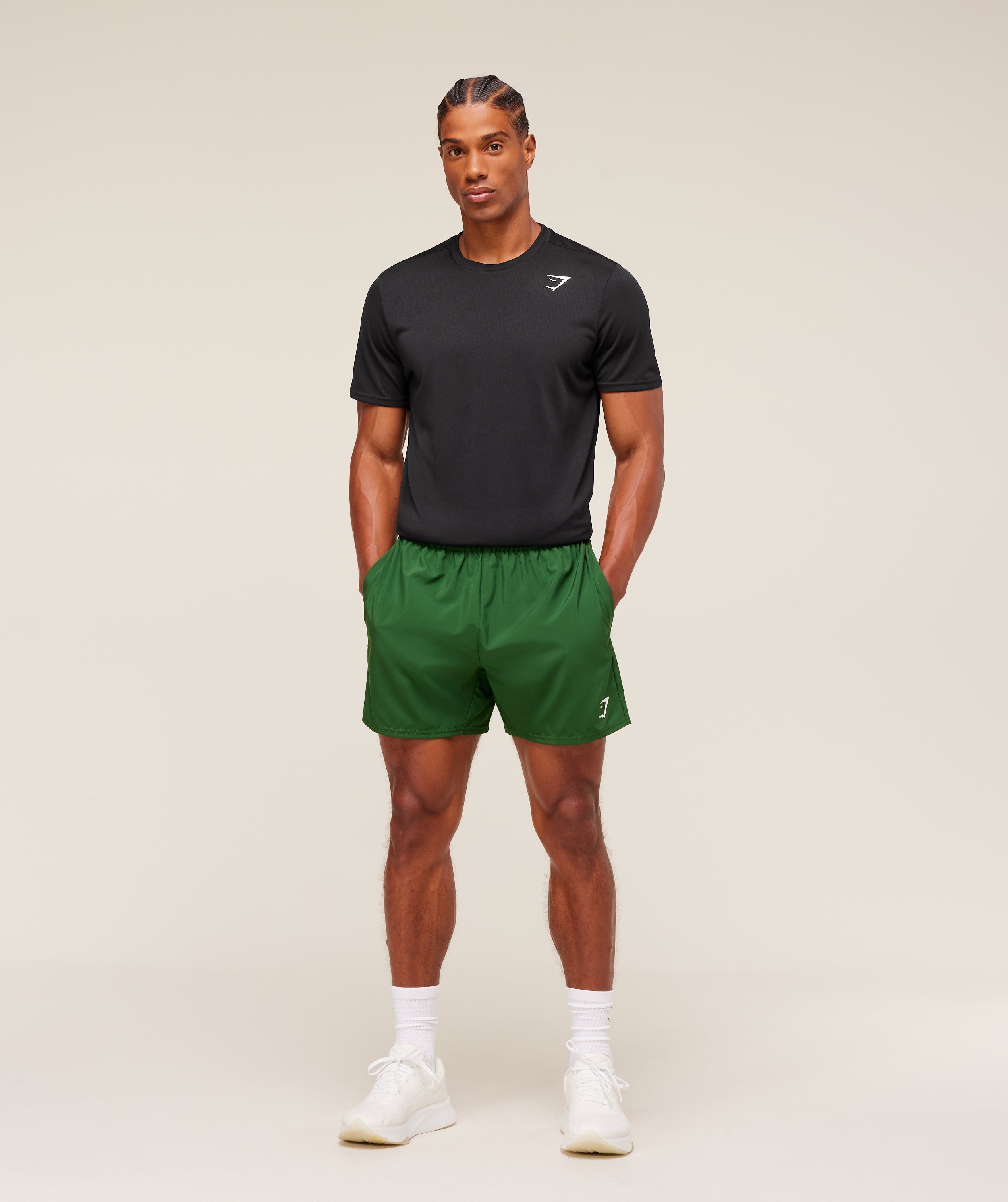 Arrival 5" Shorts Athletic Green