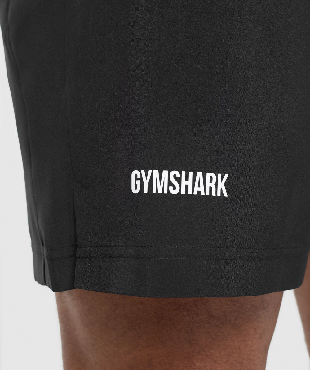 Sport Panel 7" Shorts Black/White