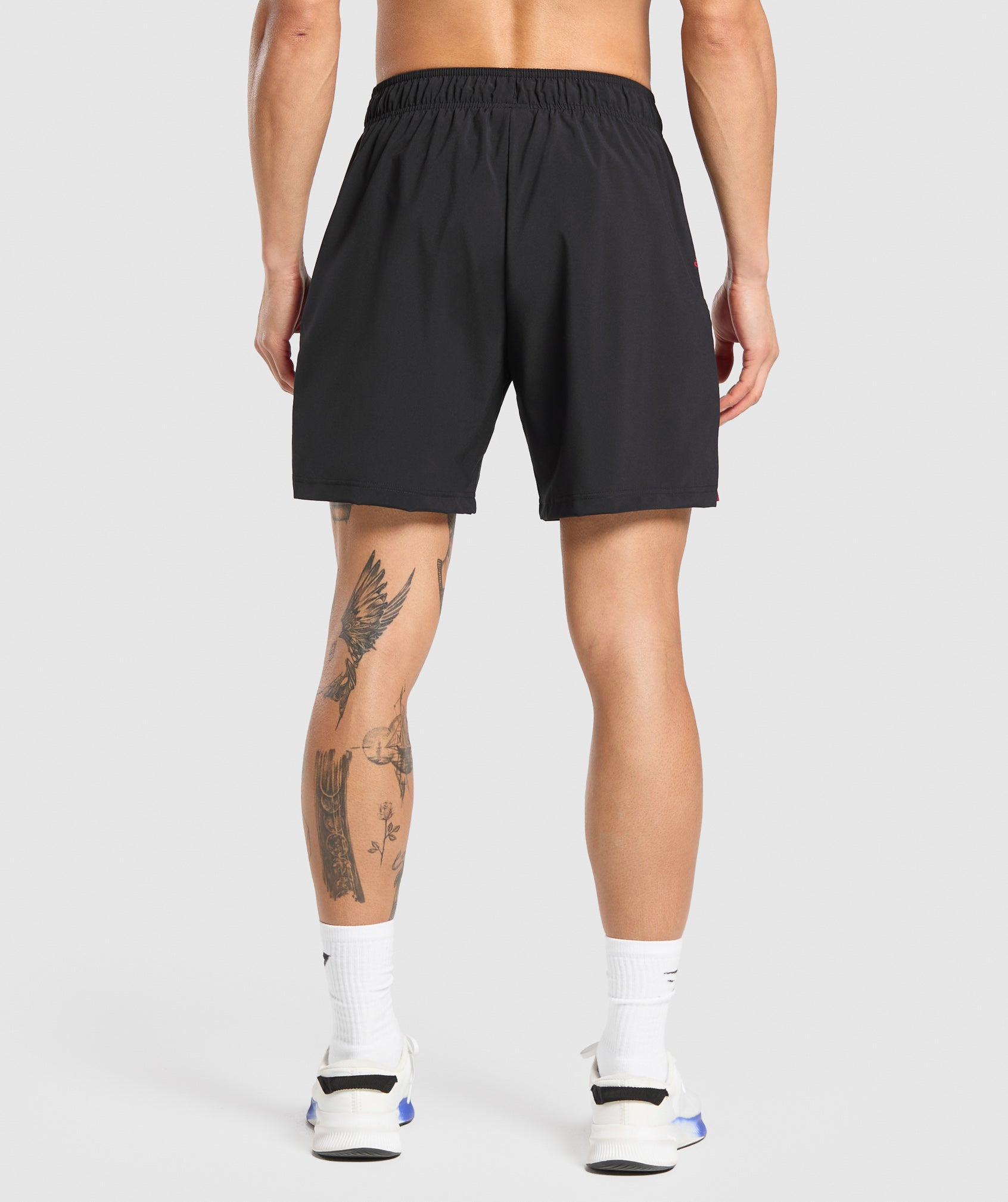 Sport  7" Shorts Black/Conditioning Red