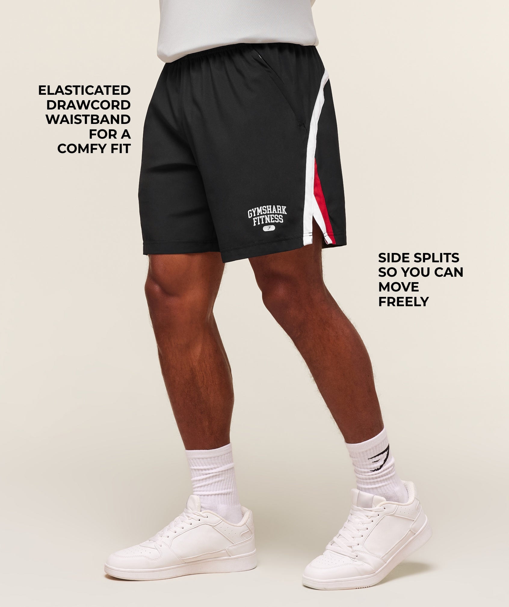 Varsity 7" Shorts Black