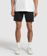 Rest Day 6" Cargo Shorts Black