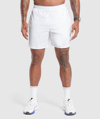 Arrival 7" Shorts White