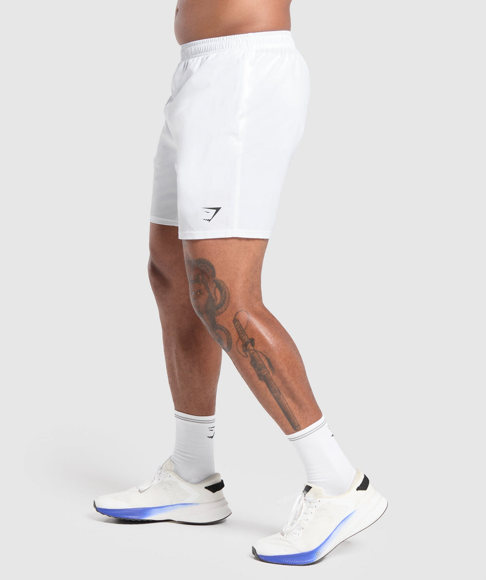 Arrival 7" Shorts White