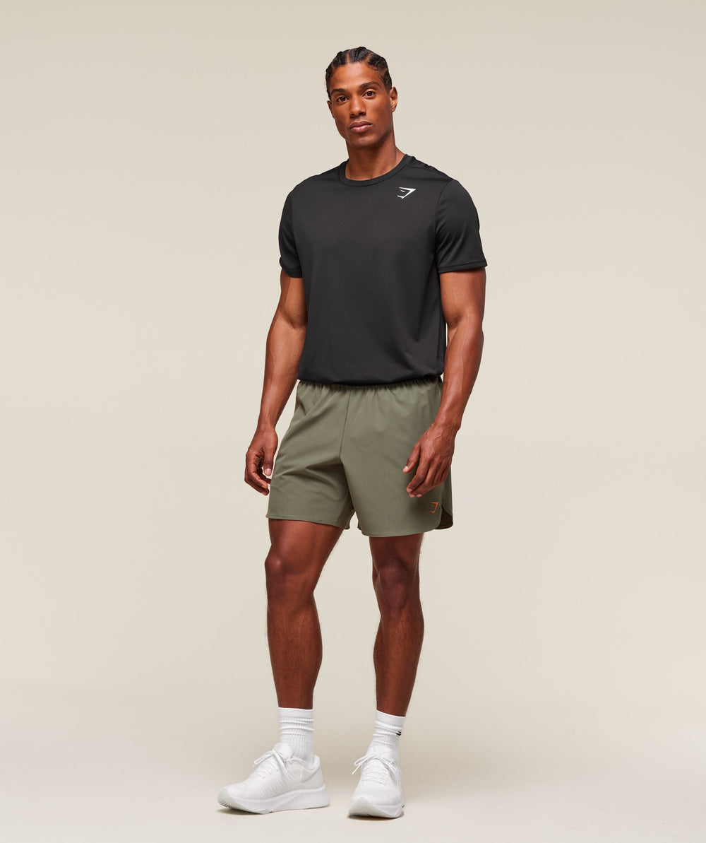 Fit Repeat 6" Shorts Base Green