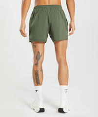 Arrival 5" Shorts Core Olive