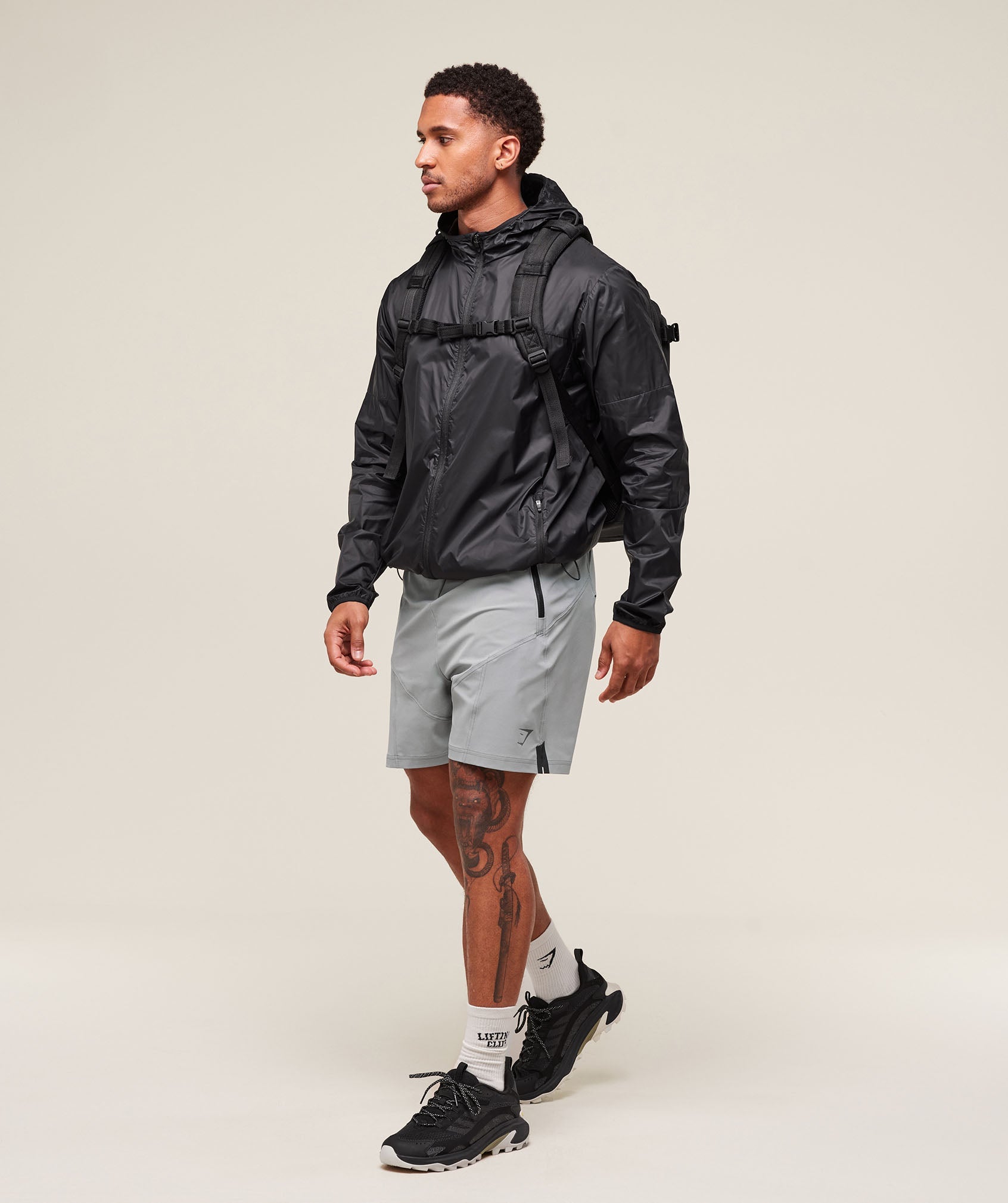 Tactical 6" Short Smokey Grey
