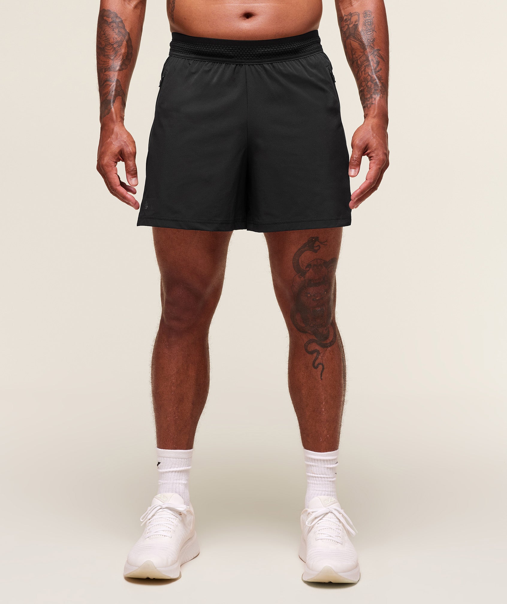 Fit Elite 5" Shorts Black