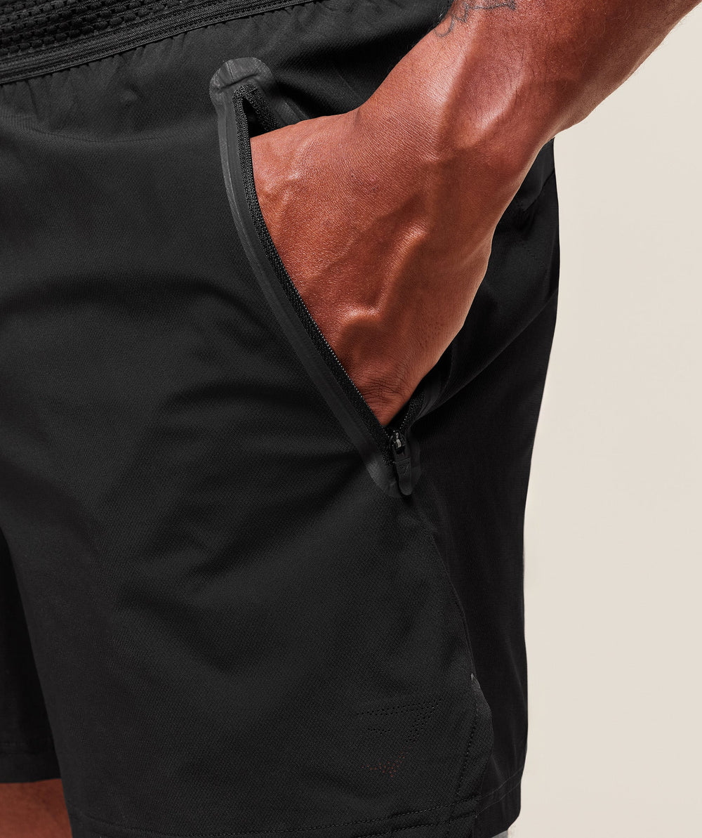 Fit Elite 5" Shorts Black