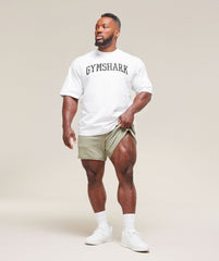 Heritage 5" Shorts Stone Grey